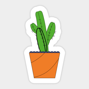 Flower Cactus Succulen Sticker